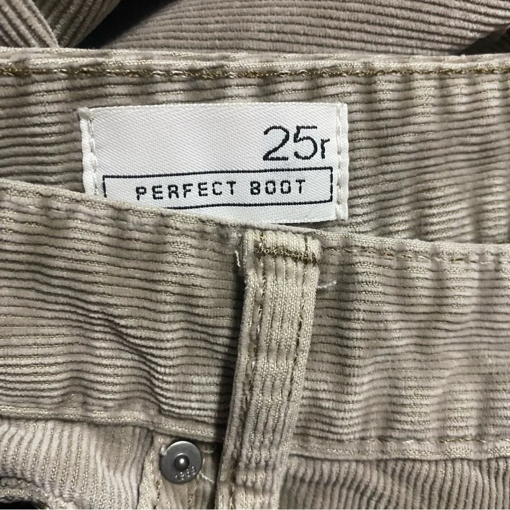 Gap Tan Corduroy Perfect Bootcut Pants